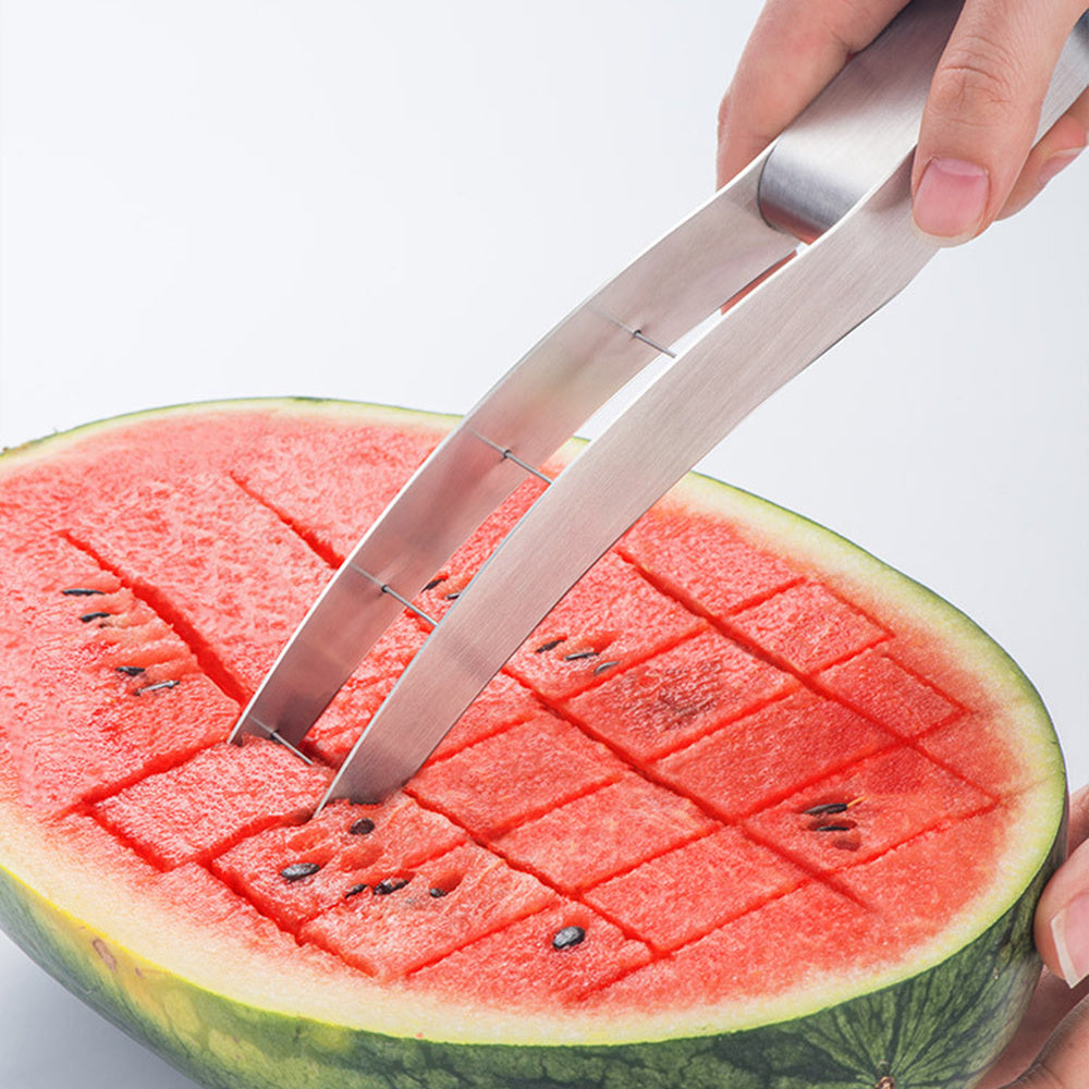 Cut Watermelon Artifact Divider 304 Stainless Steel Fruit Knife Fancy Dicing Tool