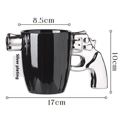 Creative Five shooter Ceramic Explosion-proof Mug