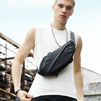 Small Chest Bag Men's Casual Sports Messenger Bag Fashion Trend Shoulder Men's Bag