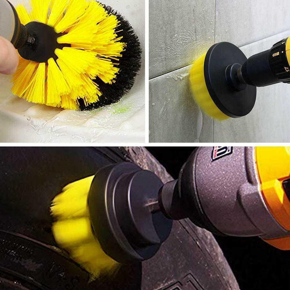 Drill Brush Set Power Scrubber Brushes