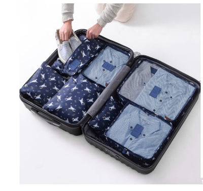 Durable Waterproof Nylon Packing Cube Travel Organizer Bag