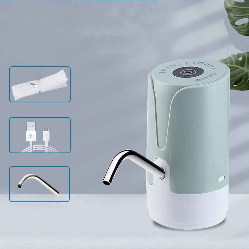 Home Kitchen Office Gravity Induction Electric Bottled Drinking Water Pump Automatic Pumping Wireless USB Charging Pump