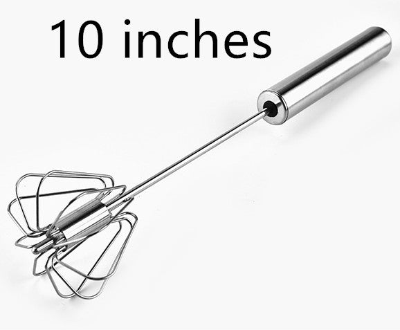 Stainless Steel Semi Automatic Egg Beater Hand Held