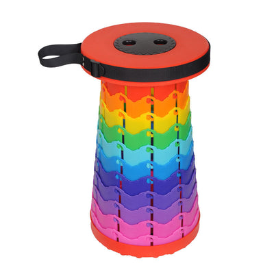 Portable Travel Folding Retractable Rainbow Stool