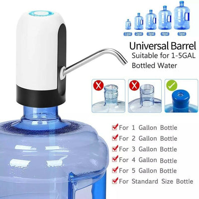 Water Bottle Electric Automatic Universal Dispenser 5 Gallon USB USB  Water Dispenser Automatic Drinking Water Bottle