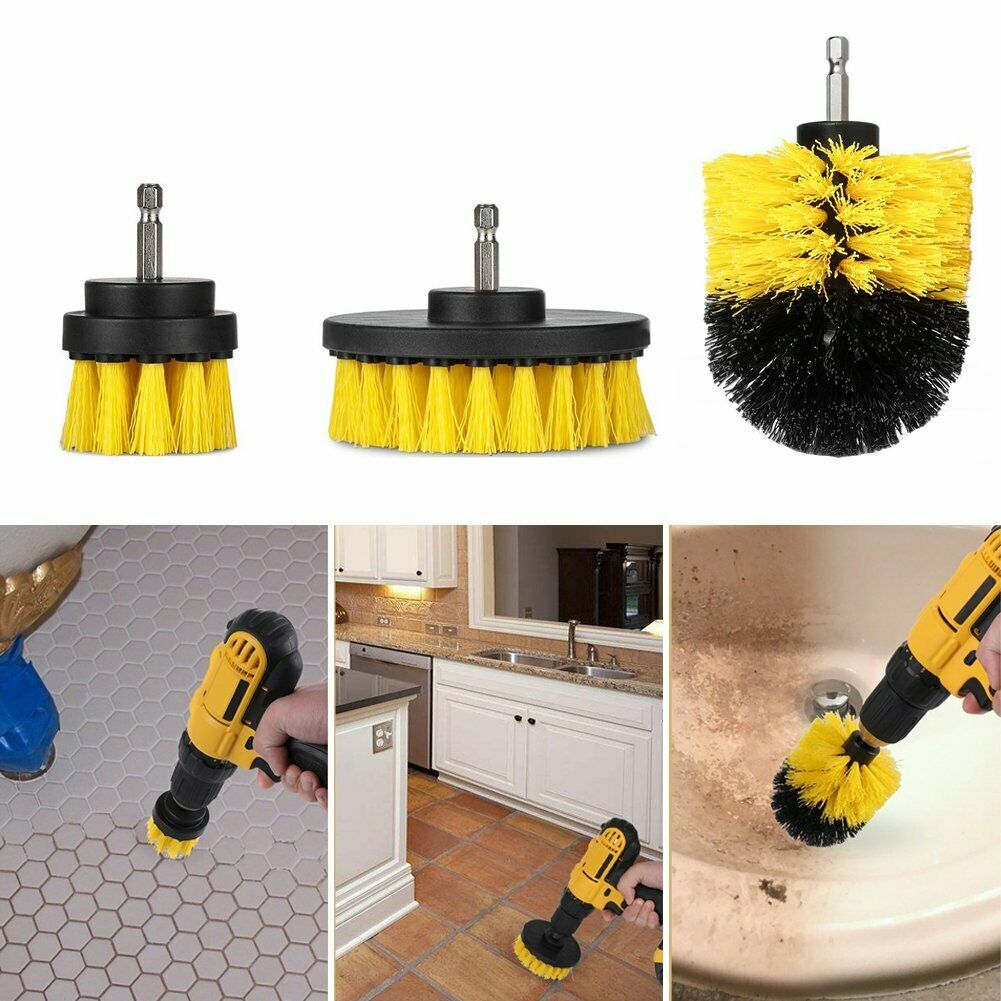 Drill Brush Set Power Scrubber Brushes