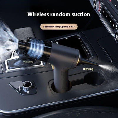 Handheld Small Wireless Car Cleaner Strong Blow Suction Dual Function Machine Car Large Suction