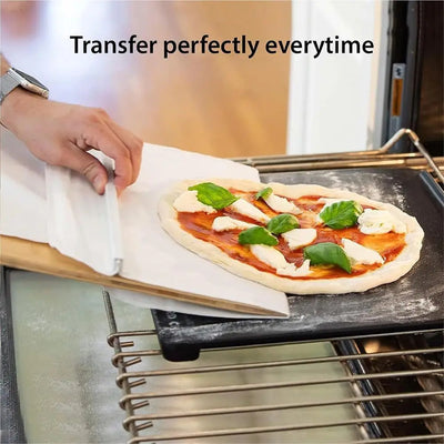 Sliding Pizza Shovel - Non Stick Pizza Smooth Cutting Board Storage Transfer Board Kitchen Baking Tool