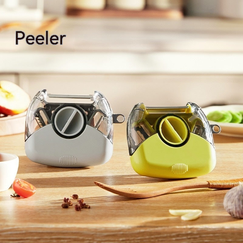 3 In 1 Stainless Steel Peeler Shredder Portable Manual Vegetable Fruit Cutter Multifunctional Scraper Kitchen Tool Kitchen Gadgets