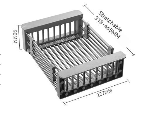 Kitchen sink drain basket