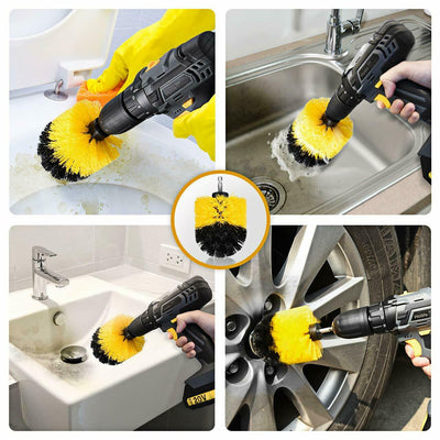 Drill Brush Set Power Scrubber Brushes