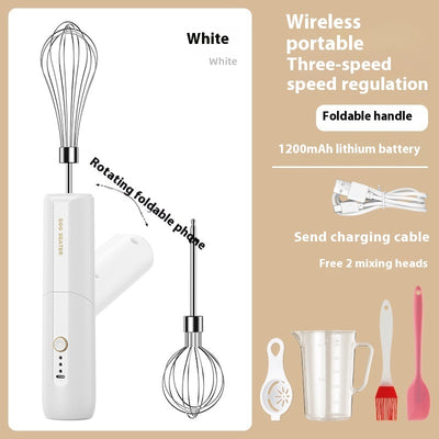 Wireless Electric Whisk Household Cream Blender