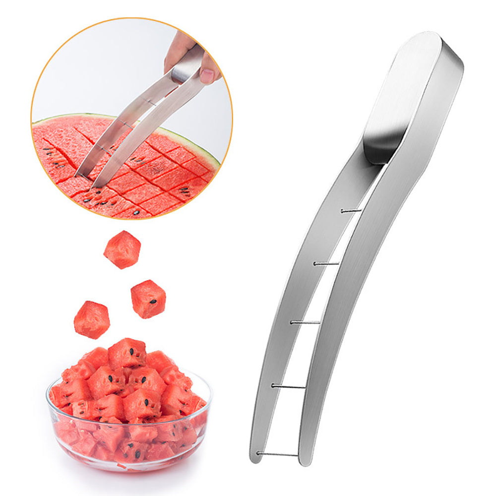 Cut Watermelon Artifact Divider 304 Stainless Steel Fruit Knife Fancy Dicing Tool