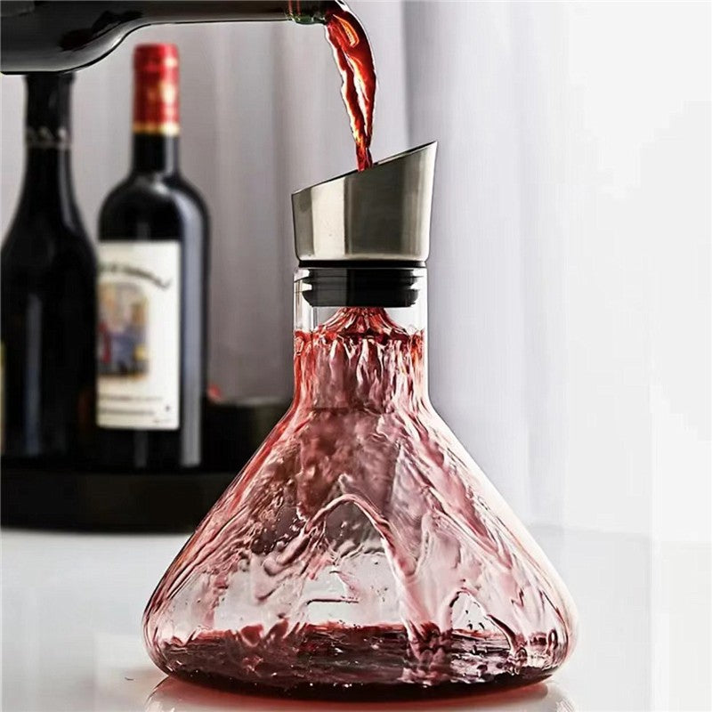 Iceberg Waterfall Fast  Wine Decanter