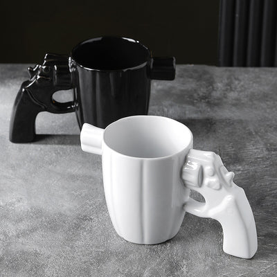 Creative Five shooter Ceramic Explosion-proof Mug