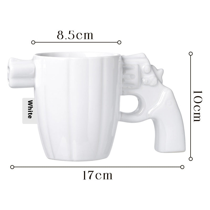 Creative Five shooter Ceramic Explosion-proof Mug