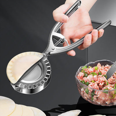 Kitchen Dumpling Mold Stainless Steel Dumpling Machine Pressing Home Baking Tool Skin Press Tool Dumpling Noodle Manual