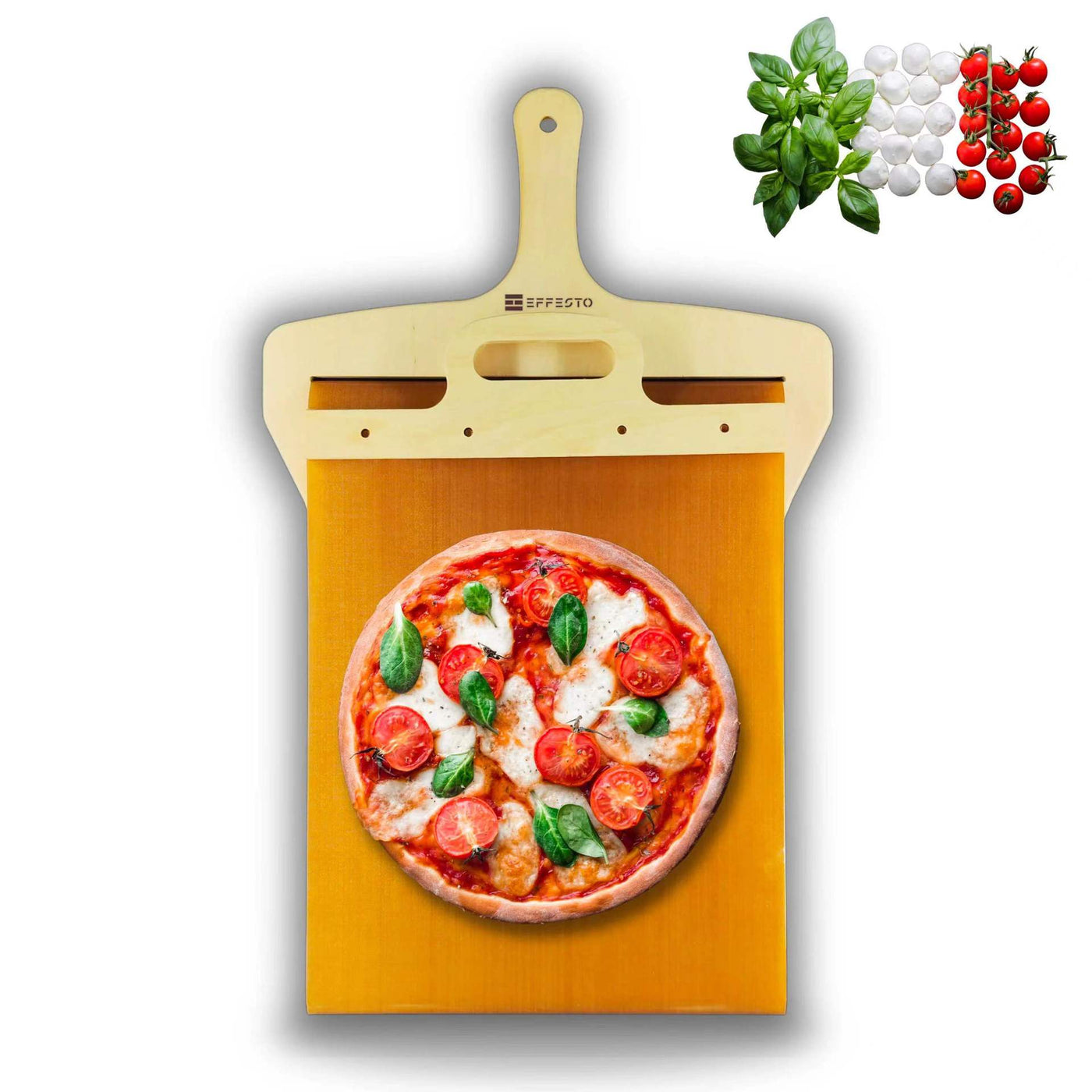 Sliding Pizza Shovel - Non Stick Pizza Smooth Cutting Board Storage Transfer Board Kitchen Baking Tool