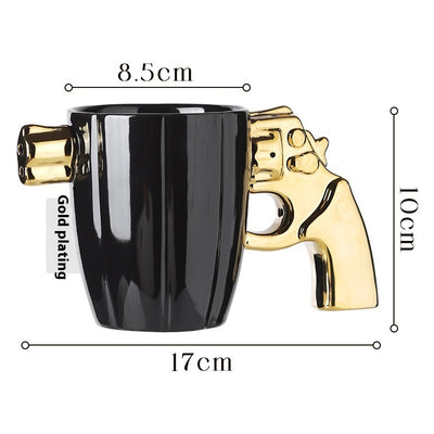 Creative Five shooter Ceramic Explosion-proof Mug