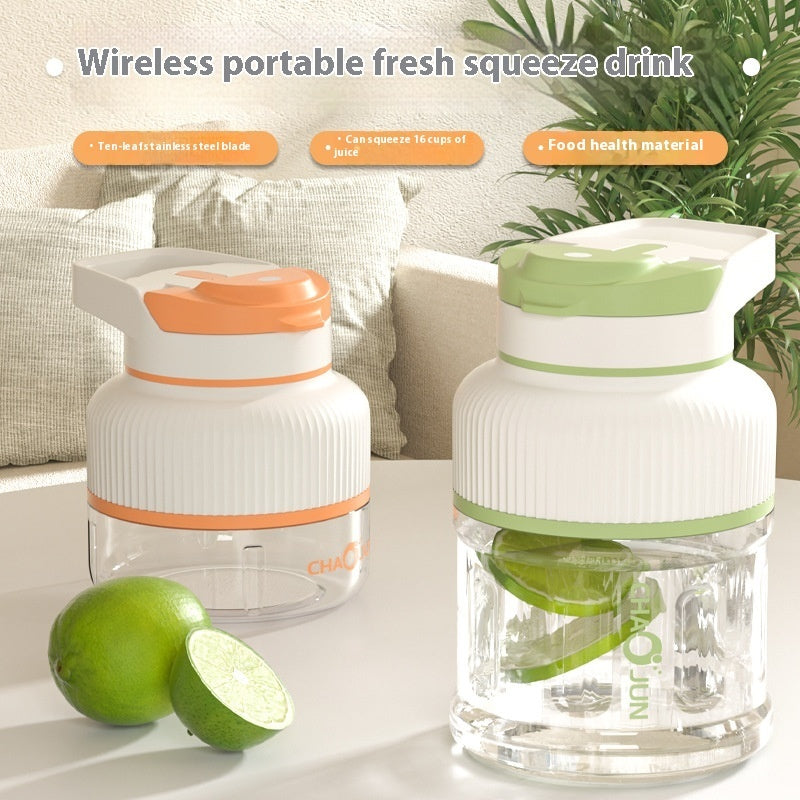 Wireless Juice Cup Home Large Capacity Multifunctional Portable Juicer